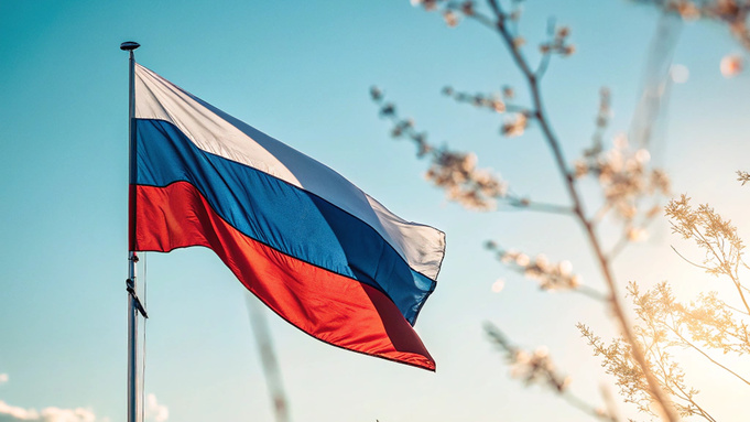 Флаг России / Изображение сгенерировано нейросетью Алиса