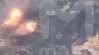 Момент уничтожения лагеря / Кадр из видео: Mash