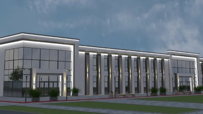 Проект магазина рядом с ТРЦ 