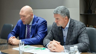 Николай Валуев посетил Республику Алтай / Фото:  t.me/asprokopyev