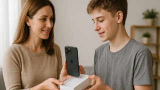 Новый смартфон с новой сим-картой / Изображение сгенерировано ИИ ChatGPT / amic.ru