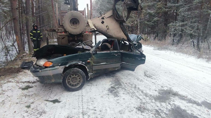 Смертельное ДТП на алтайской трассе /  Фото: "Барнаул 22"