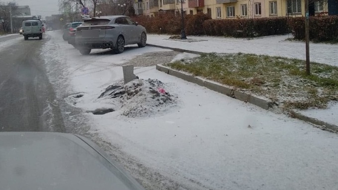 Импровизированная могила / Фото: "Инцидент Бийск"