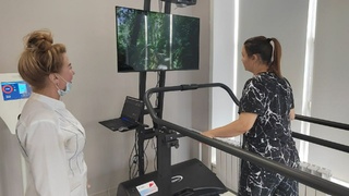 Работа на беговой дорожке / Фото: amic.ru