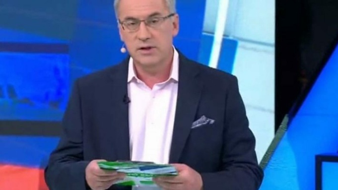 Ведущий Андрей Норкин / Фото: скриншот передачи "Место встречи" на НТВ