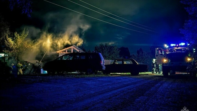 Фото с места ЧП / Фото: МЧС России по Алтайскому краю