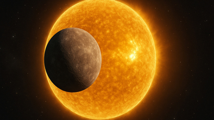 Ретроградный Меркурий / Изображение сгенерировано нейросетью DALL-E / amic.ru