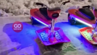 Электроснегокаты появились в Барнауле / Кадр из видео