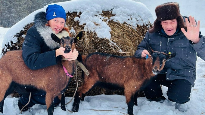 Подаренные козы / Фото: "Катунь 24"