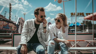 Свидание, отношения / Сгенерировано Midjourney / amic.ru