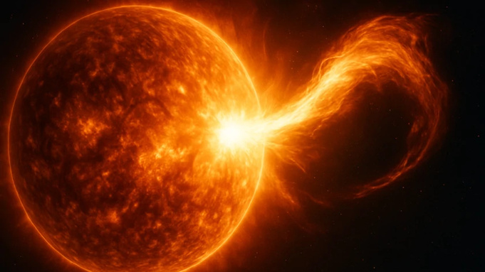 Магнитная буря / Изображение сгенерировано нейросетью DALL-E / amic.ru