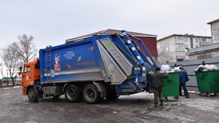 Работа новой техники "ТКО-Сервис" / Фото: minstroy.alregn.ru