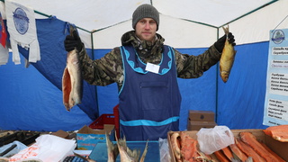 Продовольственная ярмарка в Барнауле / Фото: amic.ru