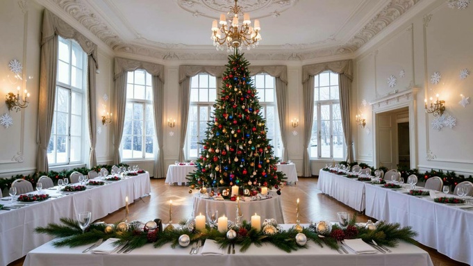 Банкетный зал / Изображение сгенерировано нейросетью GigaChat / amic.ru