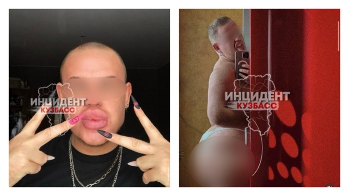 Оштрафованный парень / Фото: "Инцидент Кузбасс"