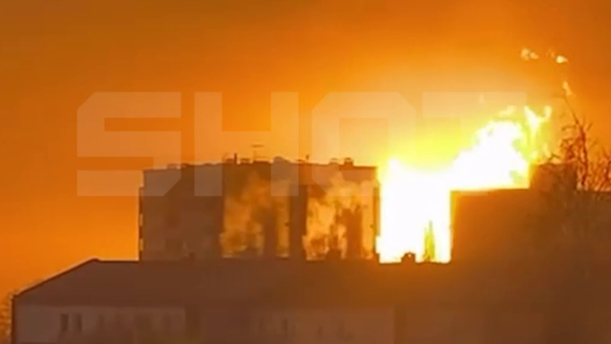 Взрыв на газопроводе в Омской области / Фото: Shot  