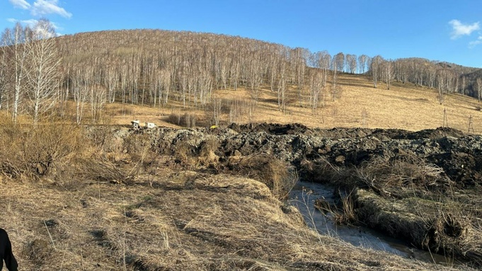 Место золотодобычи в Солонешенском районе / Фото: прокуратура Алтайского края