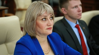 Людмила Клюшникова в АКЗС / Фото: amic.ru / Екатерина Смолихина