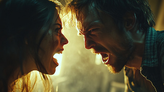 Ссора, конфликт / Сгенерировано ИИ Midjourney / amic.ru