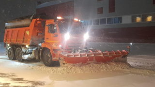 Уборка снега в Барнауле / Фото: мэрия города