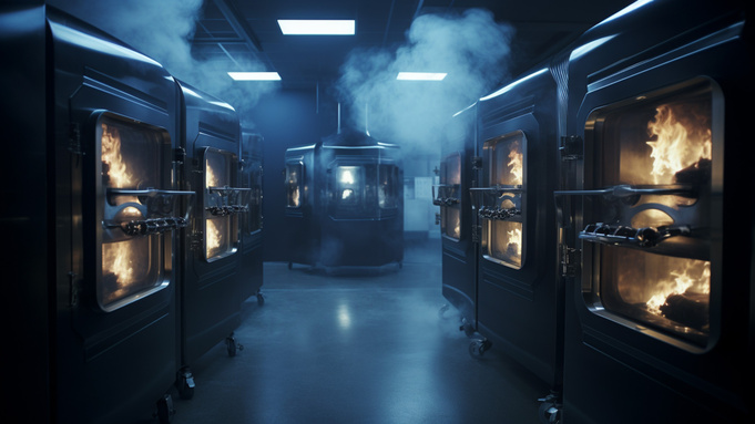 Крематорий / Фото: Сгенерировано Midjourney/amic.ru