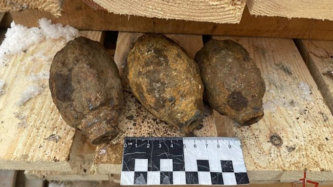 Мины / Фото: пресс-служба Управления ФС войск нацгвардии РФ по Челябинской области