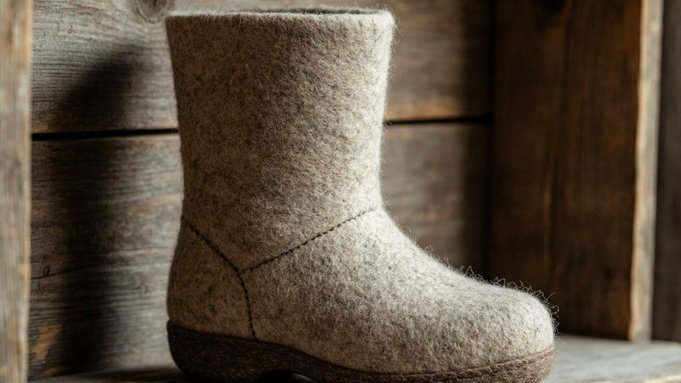 Валенки /  Изображение сгенерировано Алиса AI / amic.ru