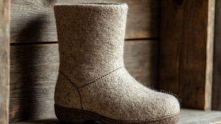 Валенки /  Изображение сгенерировано Алиса AI / amic.ru