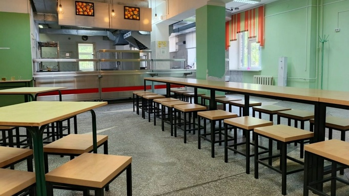 Столовая школы № 51 / Фото предоставлено педагогами