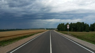 Дорога в Целинном районе / Фото: Минтранс Алтайского края