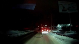 Мистическое ДТП произошло возле кладбища в Барнауле / Кадр из видео "Инцидент Барнаул"