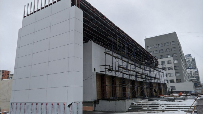 Реконструкция здания музыкального колледжа в Барнауле