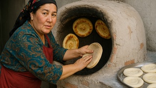 Лепешки в тандыре / Изображение сгенерировано ИИ ChatGPT / amic.ru