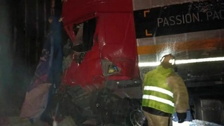 ДТП на трассе "Кола" / Фото: t.me/goskomitet_rk