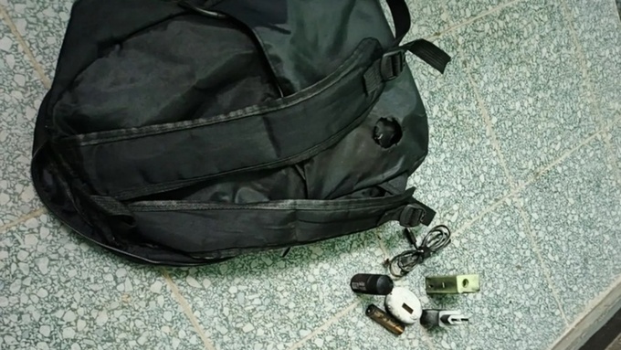 В Барнауле в портфеле школьника задымился вейп / Фото: ГУ МЧС по Алтайскому краю