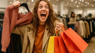 Шопинг в супермаркете / Изображение сгенерировано ИИ ChatGPT / amic.ru