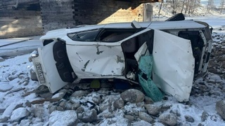 ДТП в селе Усть-Кокса / Фото: МВД Республики Алтай