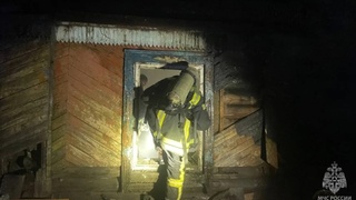 Тушение пожара / Фото: МЧС Алтайского края