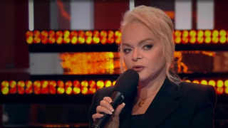 Лариса Долина / Кадр из программы "Пусть говорят" на Первом канале