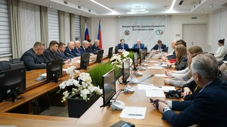 Заседание общественного совета в Минздраве Алтайского края / Фото: пресс-служба партии "Единая Россия"
