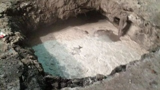 Авария на ул. Песчаной / Фото: "Росводоканал Барнаул"