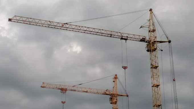 Строительство в Барнауле / Фото: Екатерина Смолихина / amic.ru