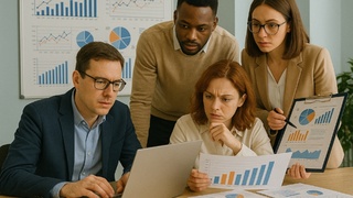 Аналитики / Изображение сгенерировано ИИ ChatGPT / amic.ru