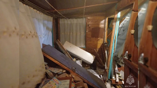 Последствия взрыва котла / Фото: МЧС Алтайского края