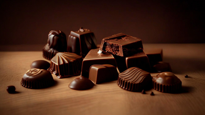 Шоколадные конфеты / Изображение сгенерировано ИИ Kandinsky / amic.ru