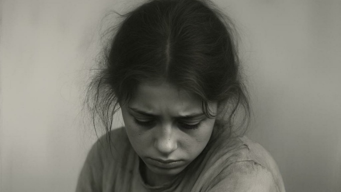 Тревожная девушка / Фото сгенерировано нейросетью GigaChat / amic.ru