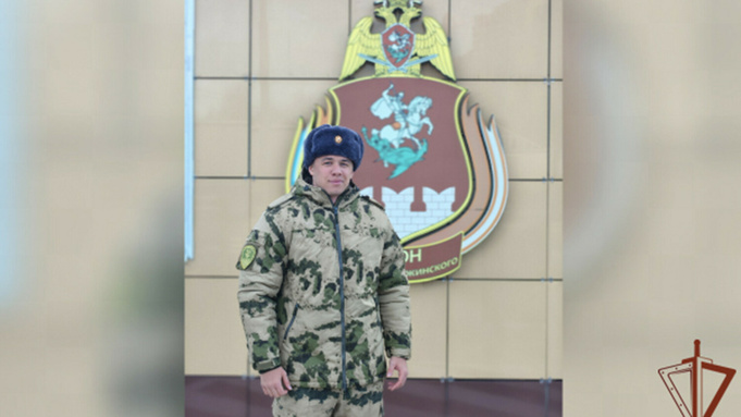Рэпер Macan в армии / Фото: Росгвардия