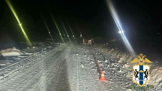 Место смертельного ДТП / Фото: МВД Новосибирской области