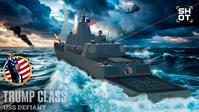 Трамп пообещал построить авианосцы с лазерами / Фото: Shot