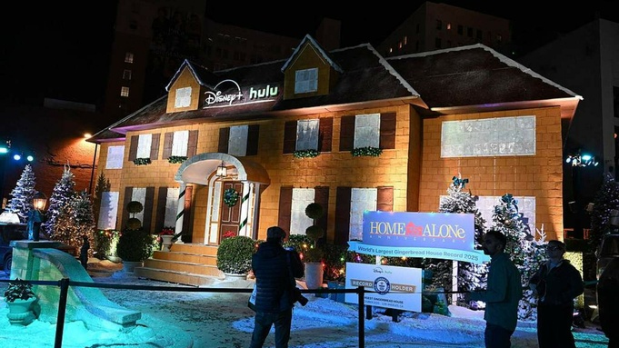 Построенный пряничный дом / Фото: соцсети